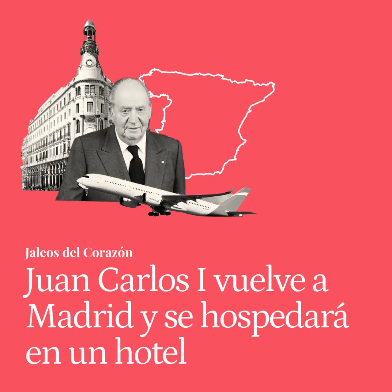 Juan Carlos I vuelve a Madrid para el funeral de su sobrino y se hospedará en un hotel: la indignación de su entorno