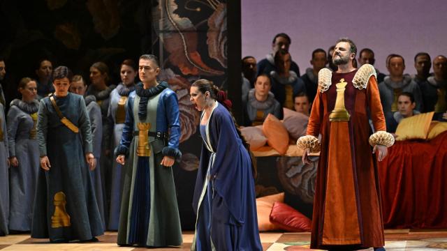 Un momento de 'Anna Bolena',  la ópera protagonizada por Sabina Puértolas que inaugura el curso en el Teatro Campoamor. Foto: Iván Martínez