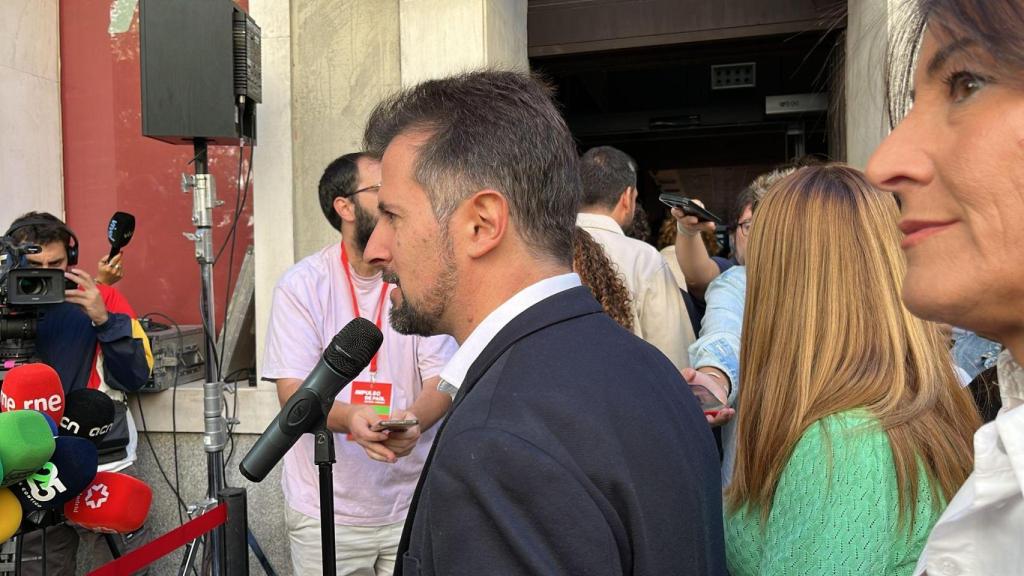 Luis Tudanca, líder del PSOE de Castilla y León.