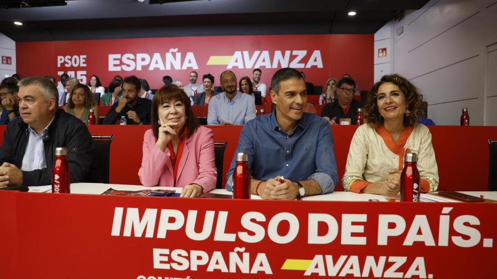 El líder socialista y presidente del Gobierno, Pedro Sánchez.