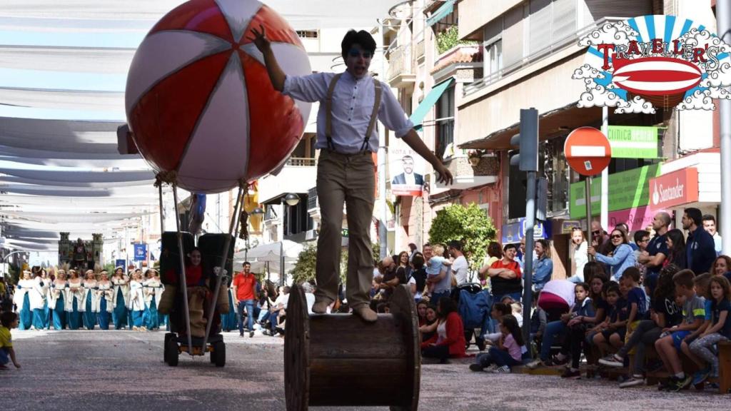 Un espectáculo de calle de Animarts Producciones Salamanca