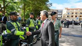 Leonardo Marcos en la salida de la penúltima etapa de La Vuelta a España