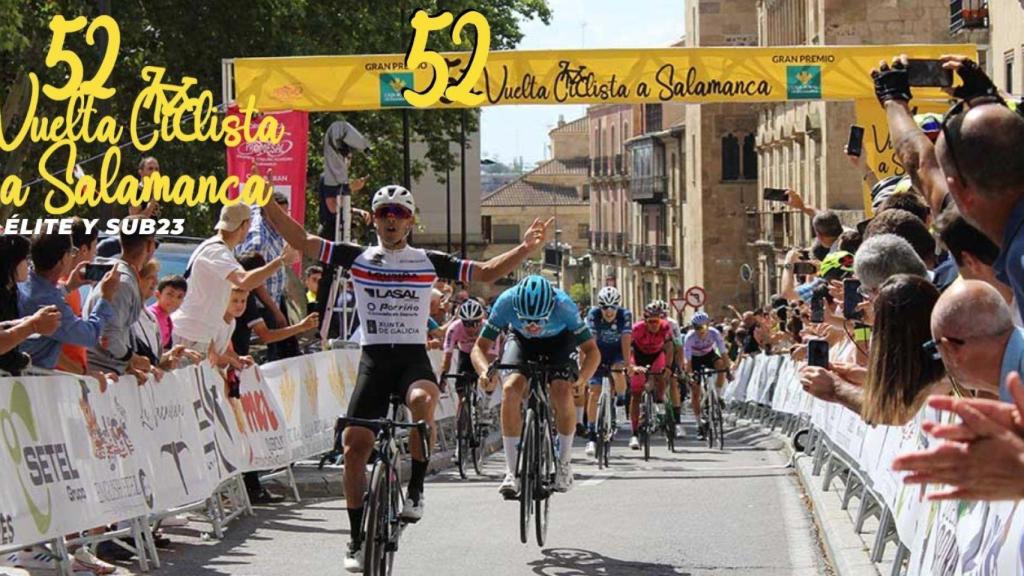 Espectáculo asegurado en la 52ª Vuelta a Salamanca