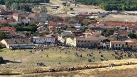 El encierro de este sábado en las fiestas de Portillo