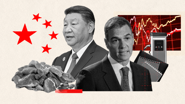 El presidente China, Xi Jinping, y el presidente del Gobierno español, Pedro Sánchez.