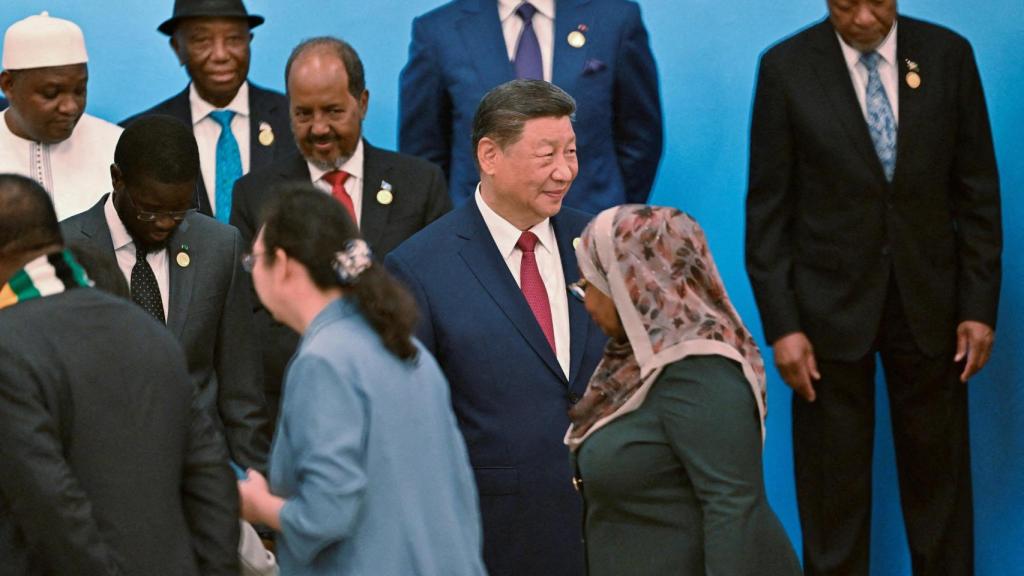 Xi y los líderes africanos, en la foto grupal de la cumbre del Foro de Cooperación China-África.