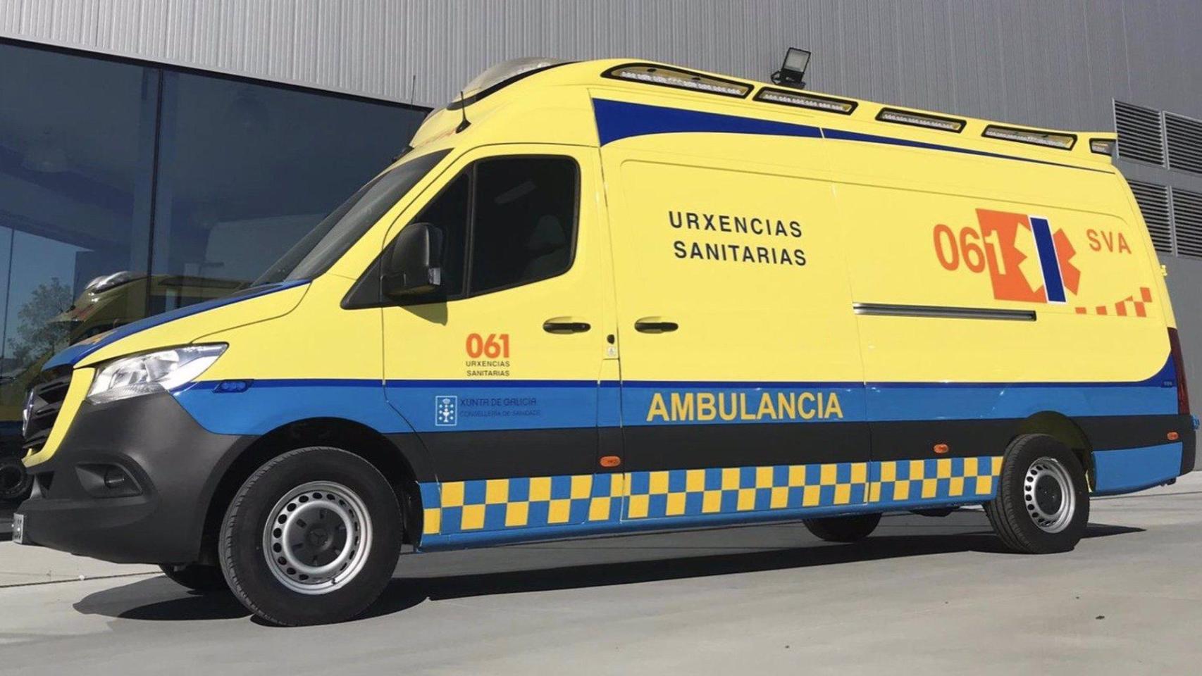 Tres trasladados en Ferrol a causa de un incendio causado por una manta eléctrica