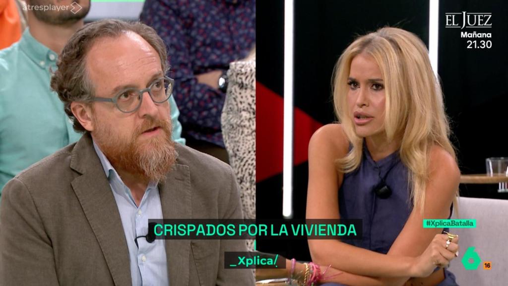 Jon Goitia y Afra Blanco en 'laSexta Xplica'.