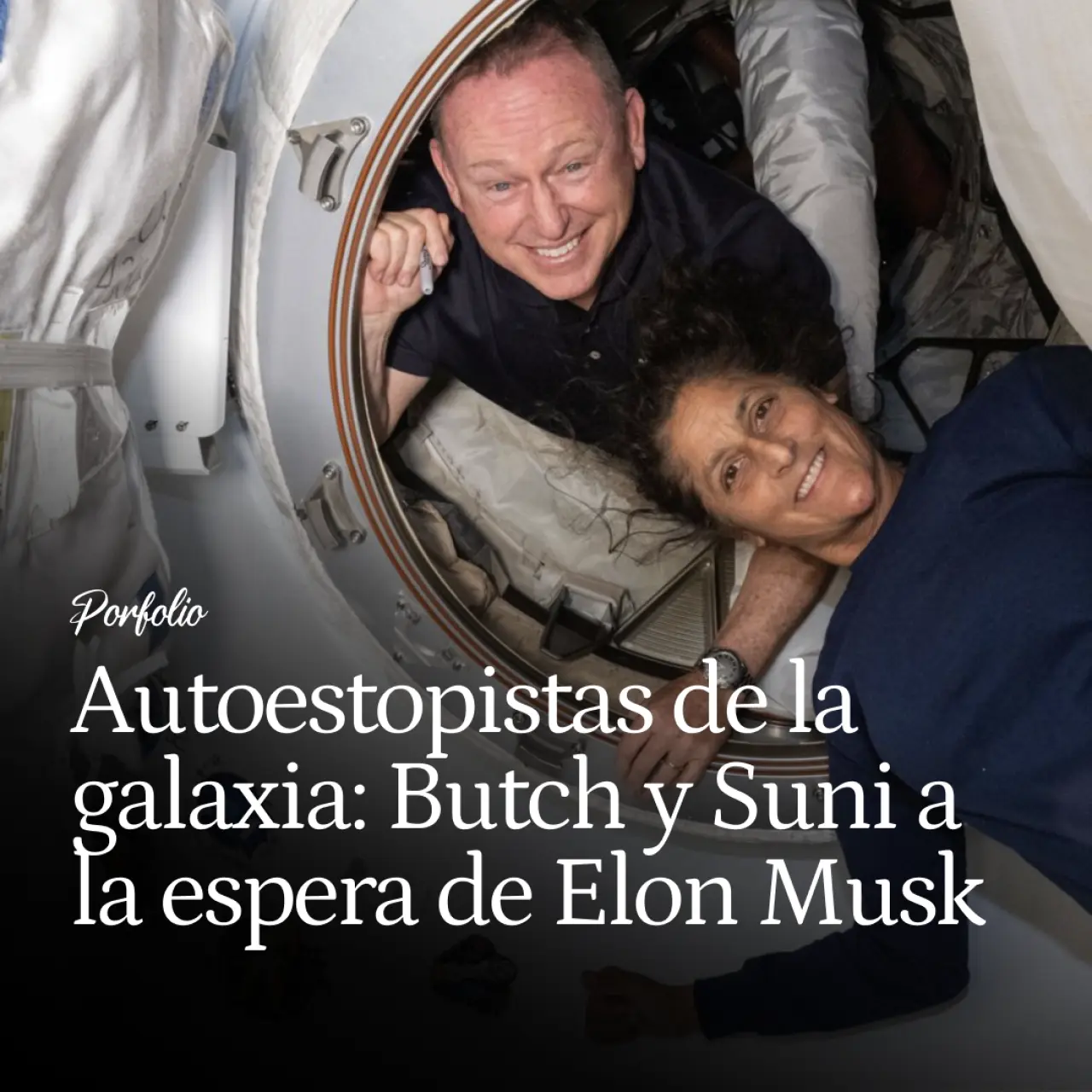 Autoestopistas de la galaxia: Butch y Suni, a la espera de que Elon Musk les recoja tras dejarles tirados su nave