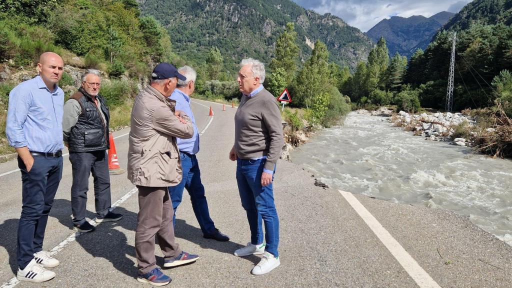 El Gobierno de Aragón reunirá a cinco consejerías este lunes con el fin de evaluar los daños provocados por las lluvias