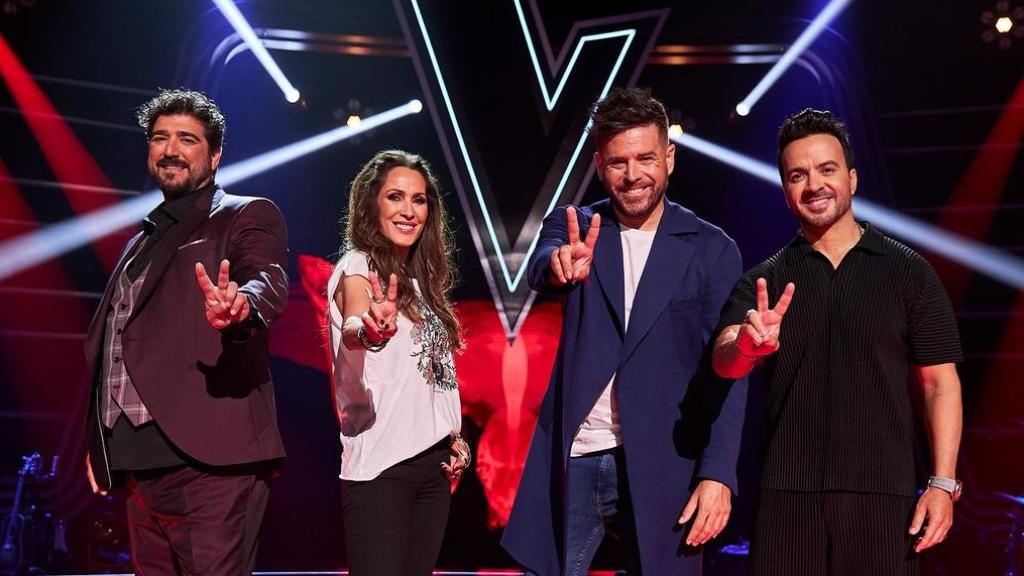 Los coaches de 'La Voz'.