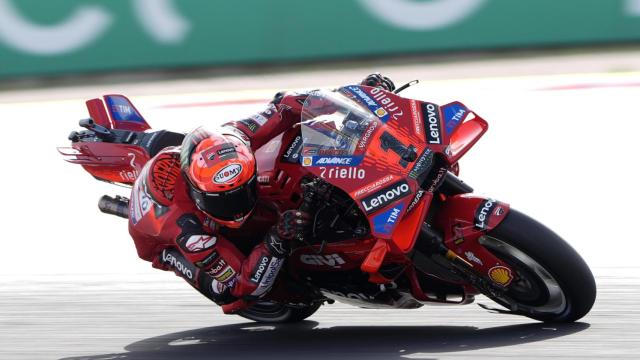 Bagnaia, en el GP de San Marino.