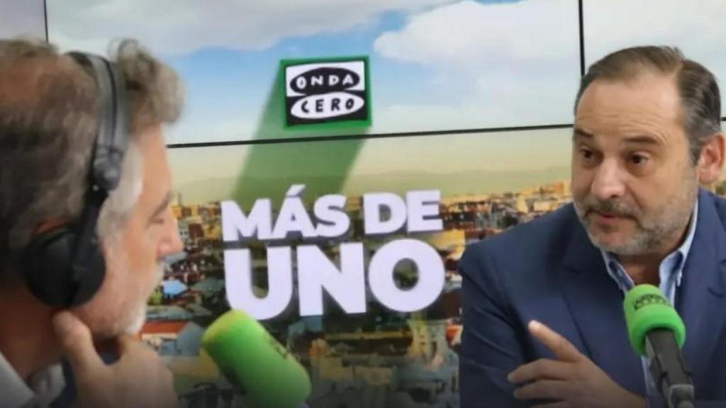 El exministro de Transportes y Movilidad y diputado del Grupo Mixto, José Luis Ábalos, este lunes en Onda Cero.