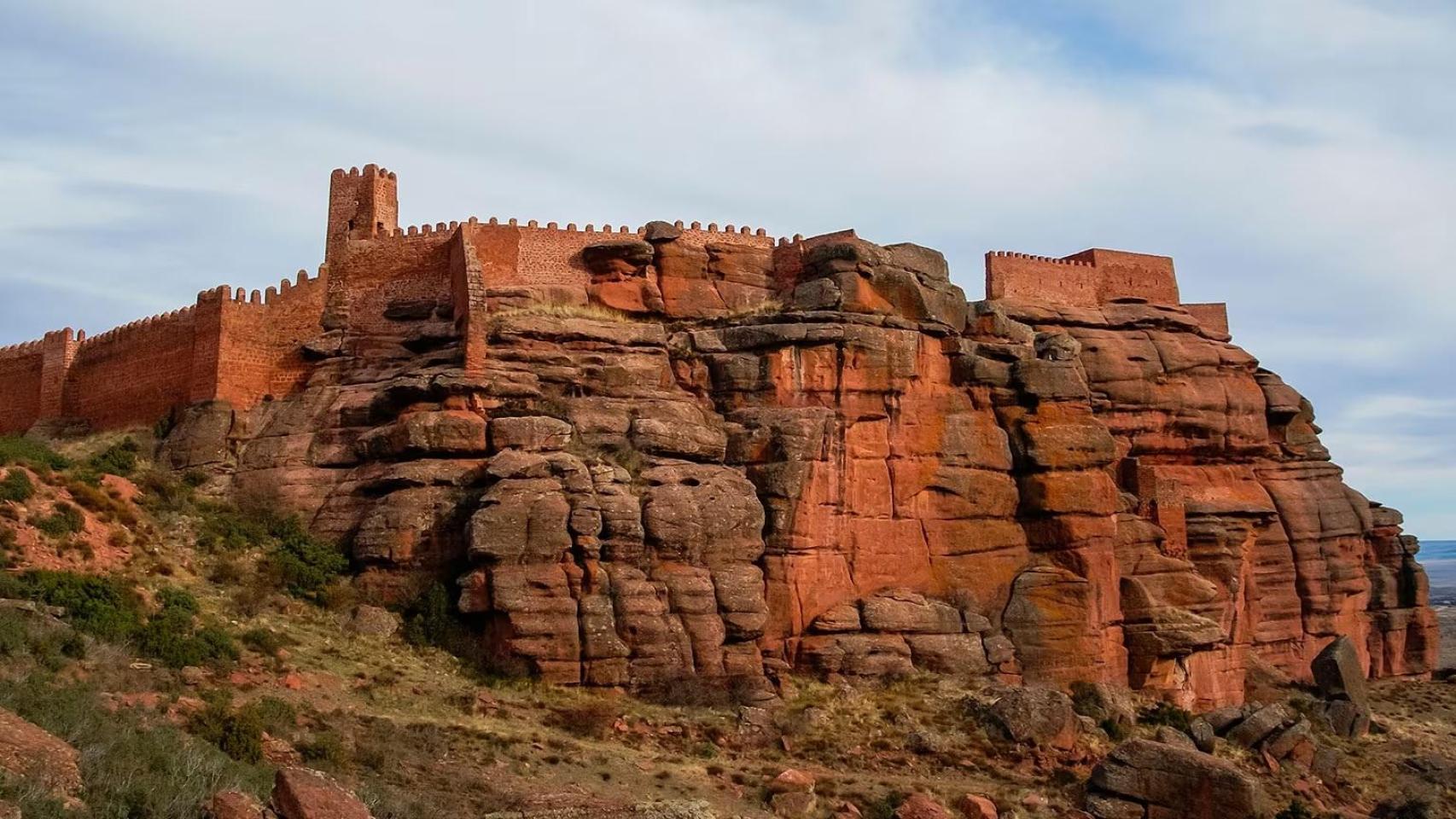 Castillo de Paracense en Aragón.