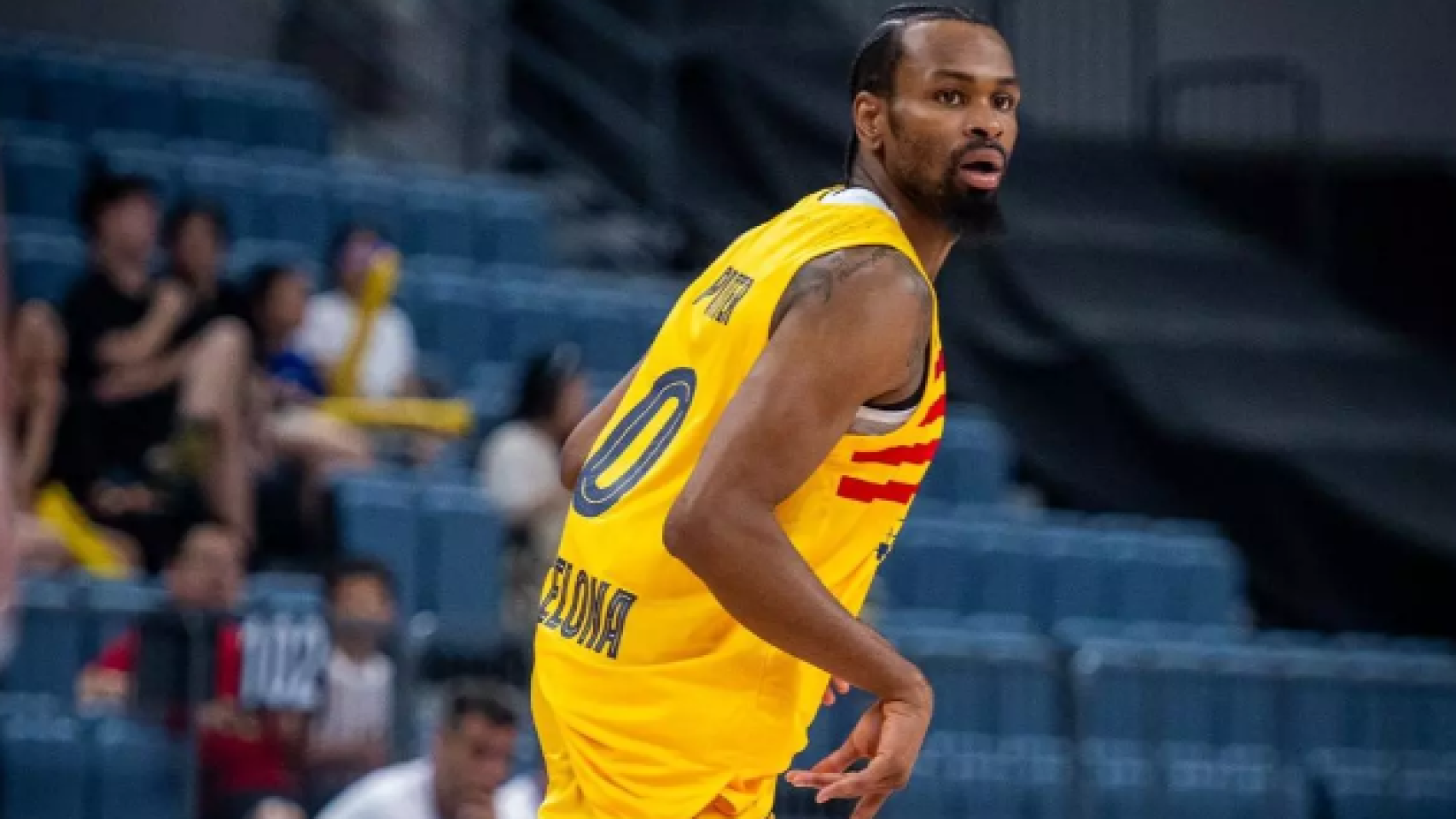 Kevin Punter, durante un partido con el Barça.