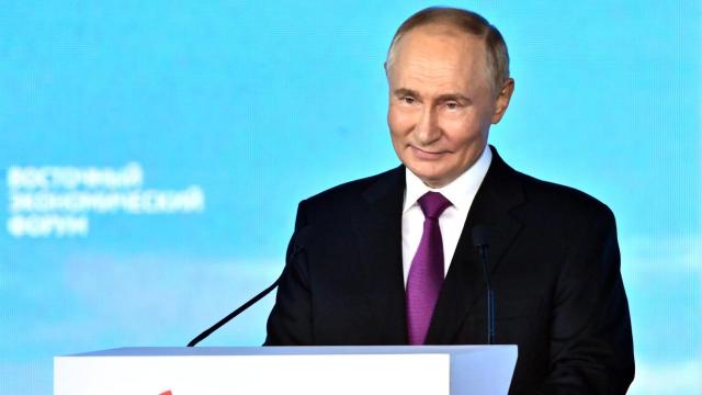 El presidente ruso, Vladímir Putin, en pasado 5 de septiembre en un acto en Vladivostok.