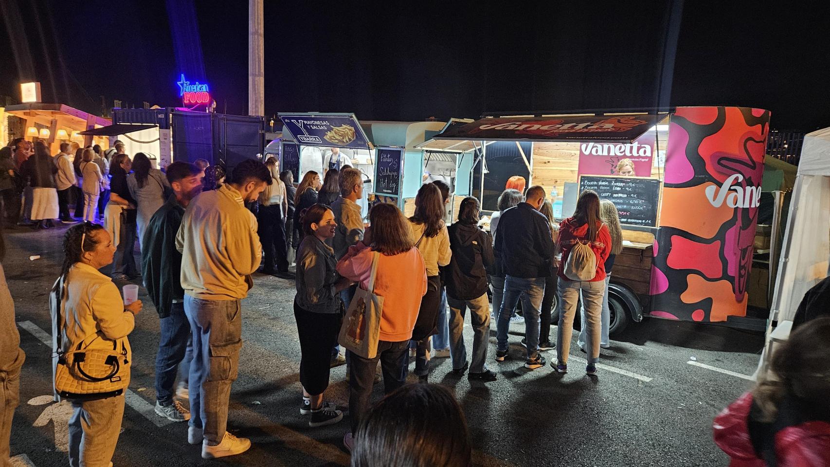 El foodtruck de Vanetta Food, en el Recorda Fest