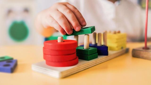 Imagen de un juguete en una escuela infantil.