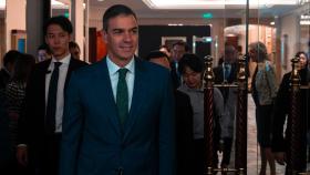 Pedro Sánchez este miércoles en su viaje oficial en China.