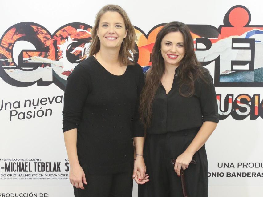 La hoy expareja, en el photocall de un musical, en noviembre de 2022, en Málaga.