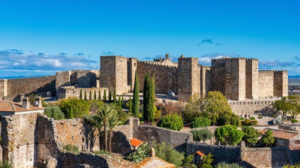 El castillo de Trujillo, Cáceres.