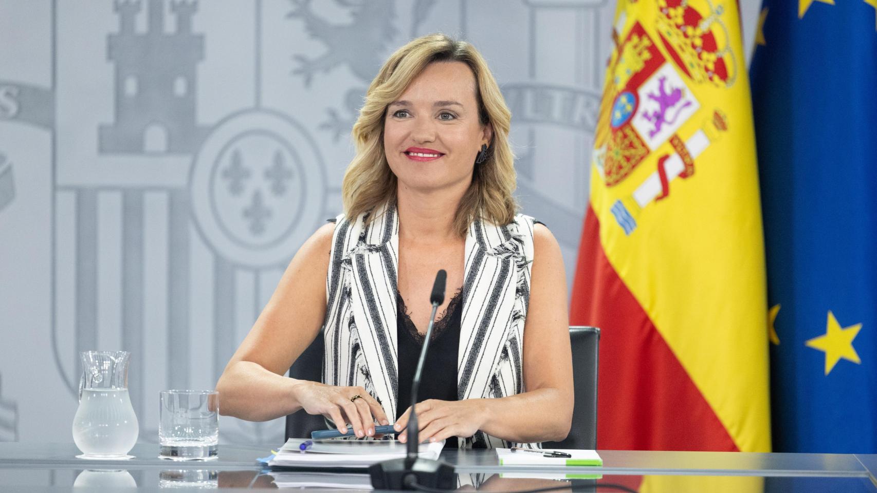 La ministra de Educación, Formación Profesional y Deportes y portavoz del Gobierno, Pilar Alegría.