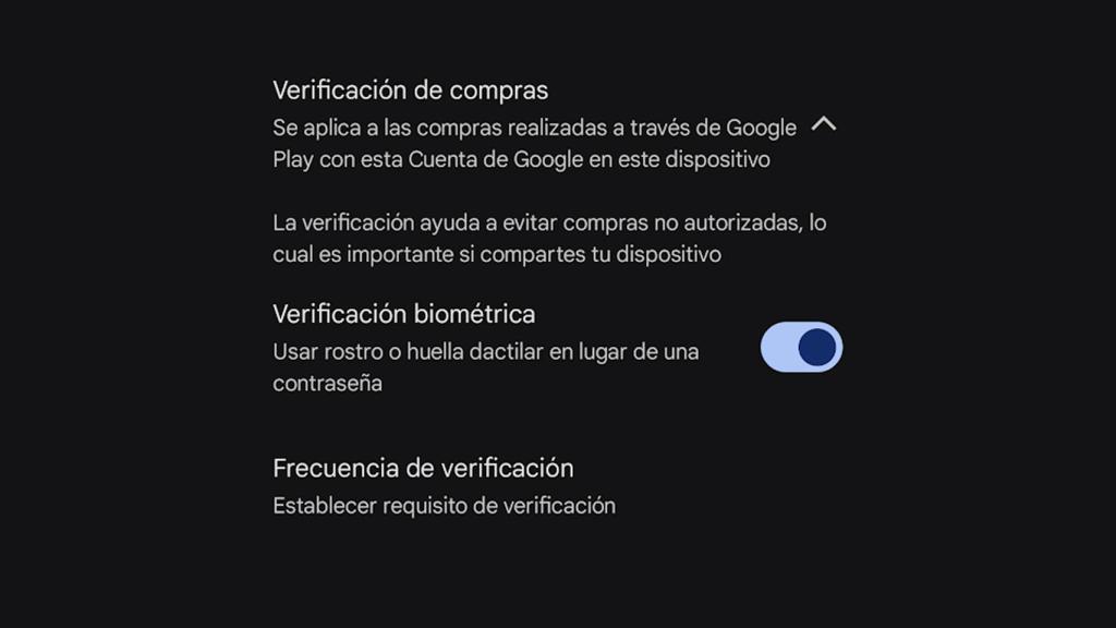 Verificación de compras