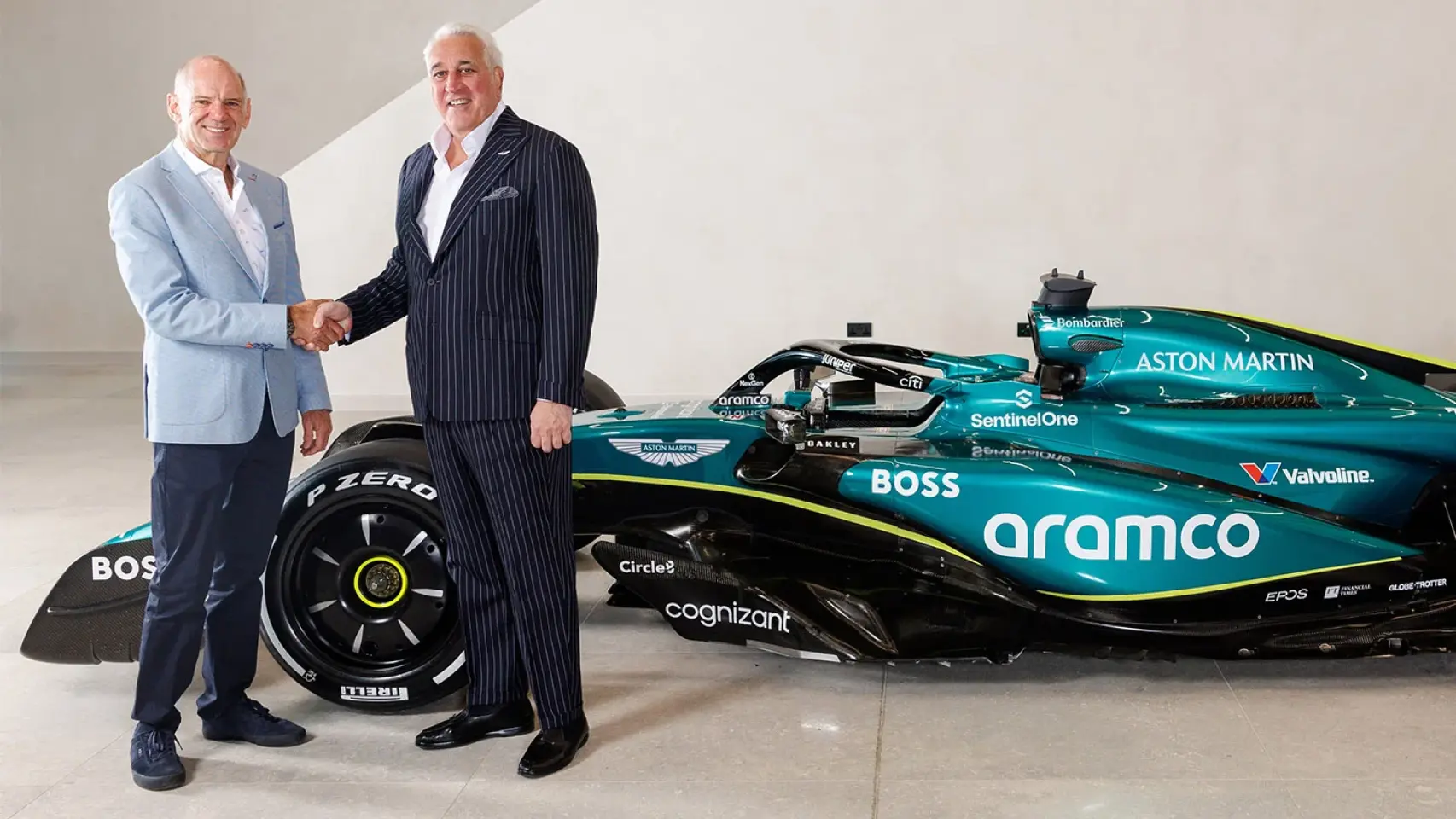 Lawrence Stroll y Adrian Newey sellan el acuerdo