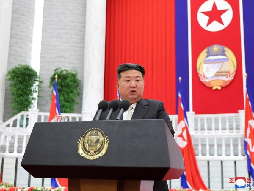 El dictador comunista norcoreano Kim Jong-un.