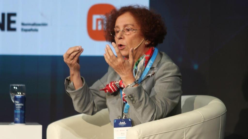 Ana Palacio, ex ministra de Asuntos Exteriores del Gobierno de España, en el 38 Encuentro de Ametic.