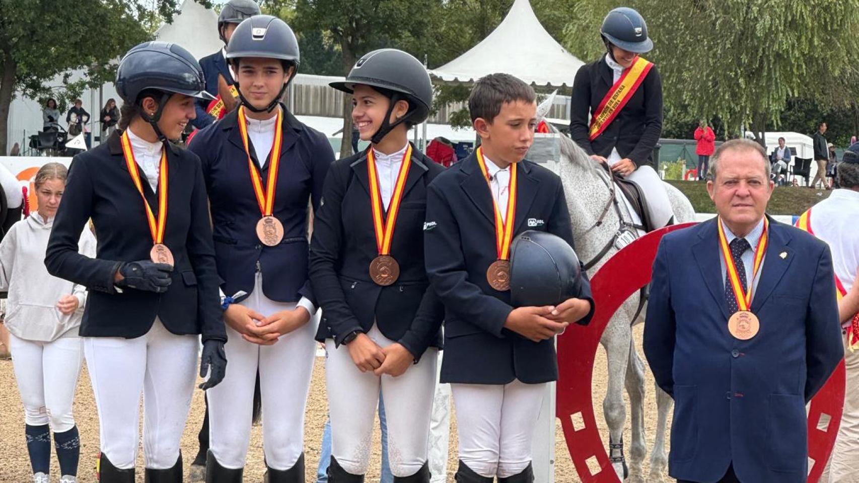 El equipo que logró en bronce en Gijón