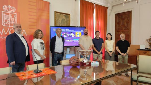 Presentación de la Copa de Baloncesto de Castilla y León