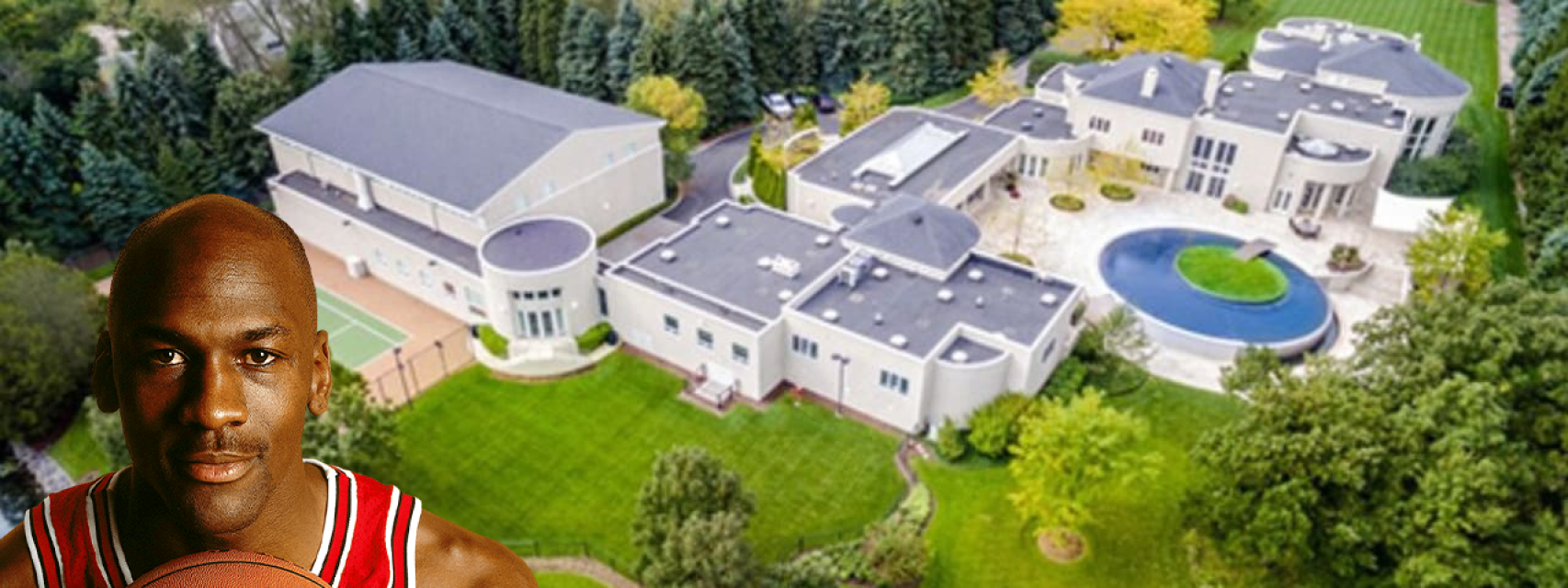 Tras 12 anos la mansion de 15 millones de dolares de Michael Jordan sigue abandonada y sin venderse