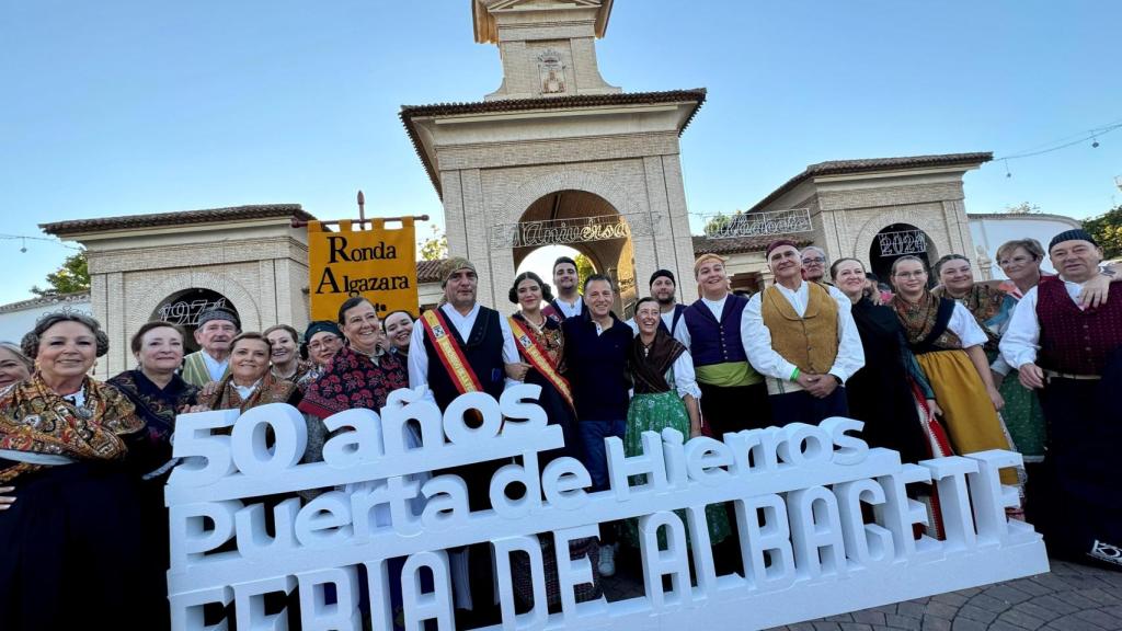 Celebración de los 50 años de la Puerta de Hierros de la Feria de Albacete.