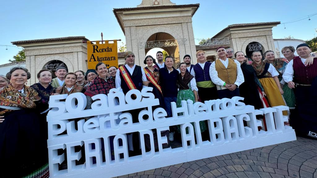 Celebración de los 50 años de la Puerta de Hierros de la Feria de Albacete.