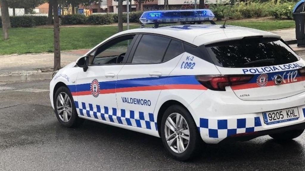 Imagen de un vehículo de la Policía Local de Valdemoro.