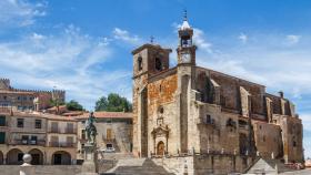 Plaza mayor de Trujillo, en Cáceres.