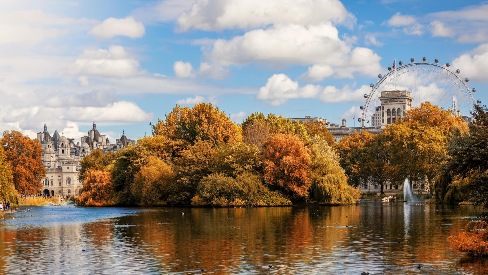 Una de las grandes capitales europeas en otoño.