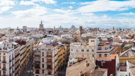 Imagen aérea de la ciudad de Valencia. Turisme Comunitat Valenciana