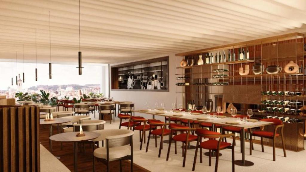 Imagen del restaurante del nuevo Hotel Eurostars en Valladolid