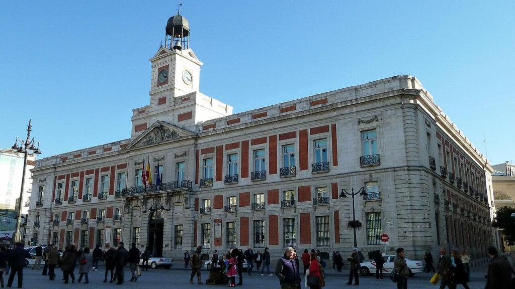 Fotografía de la Real Casa de Correos de Madrid, antigua sede de la DGS.