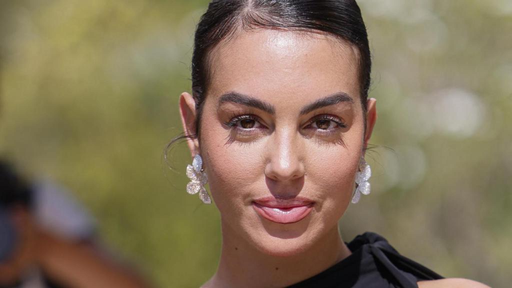 Georgina Rodríguez en el festival de Venecia.