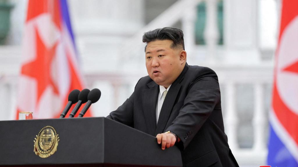 El líder norcoreano Kim Jong Un se reúne con altos cargos del Partido de los Trabajadores de Corea en Pyongyang, Corea del Norte.