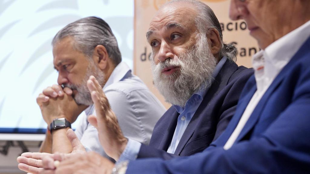 Francisco Santoloya, durante el debate