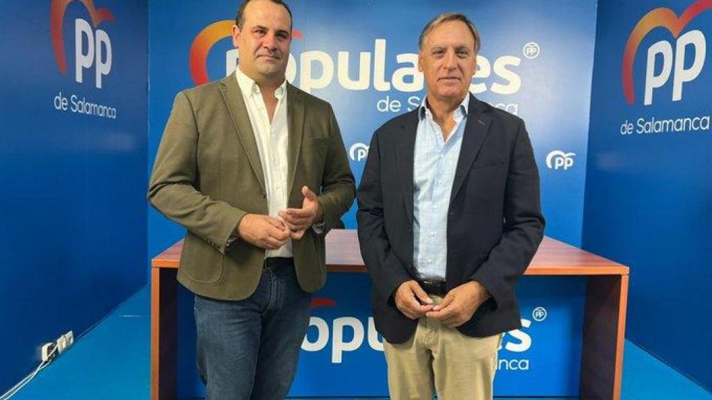 Carlos García Carbayo, presidente del PP de Salamanca, en el Comité Ejecutivo Provincial