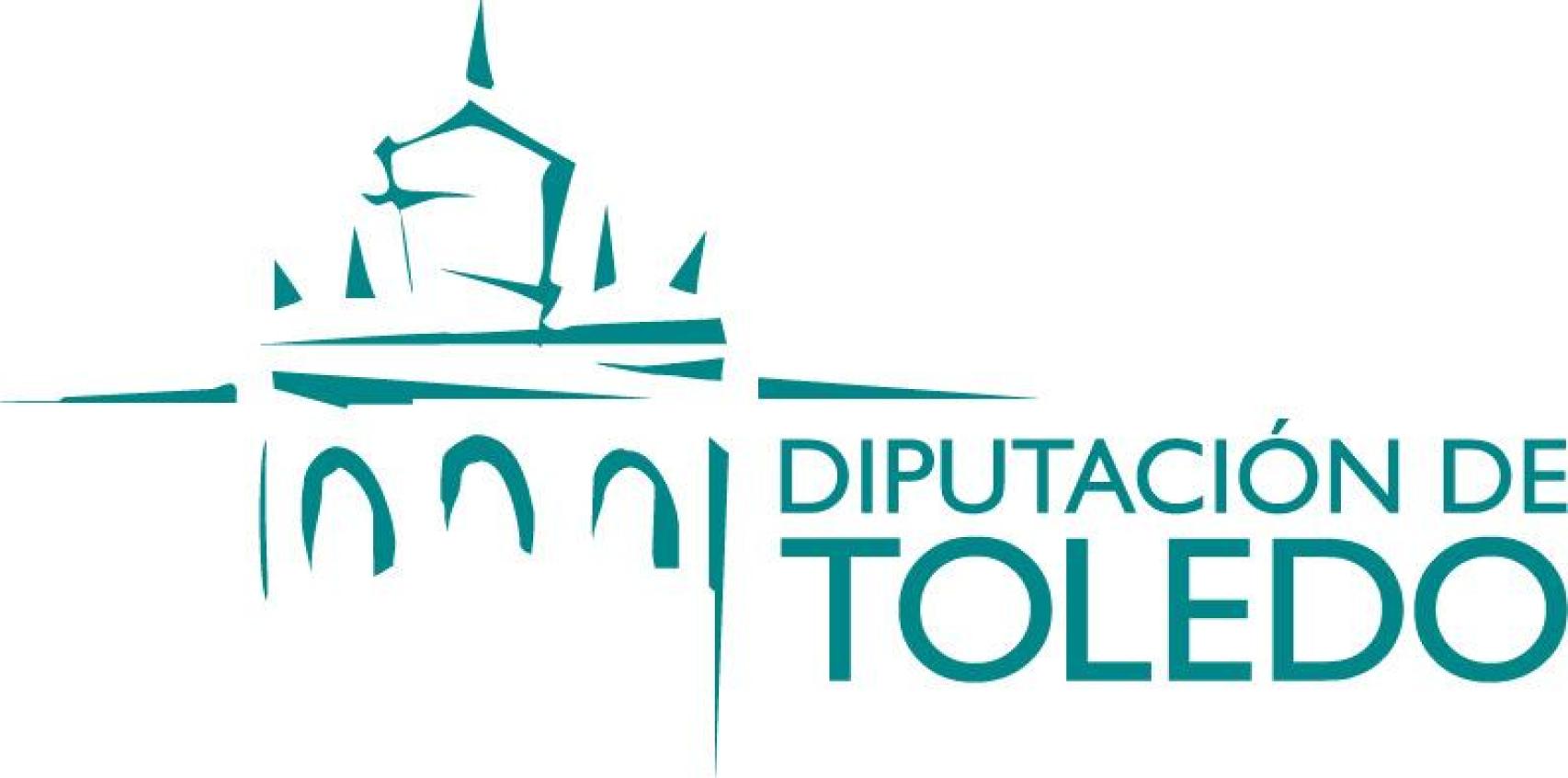 Logotipo actual de la Diputación de Toledo.