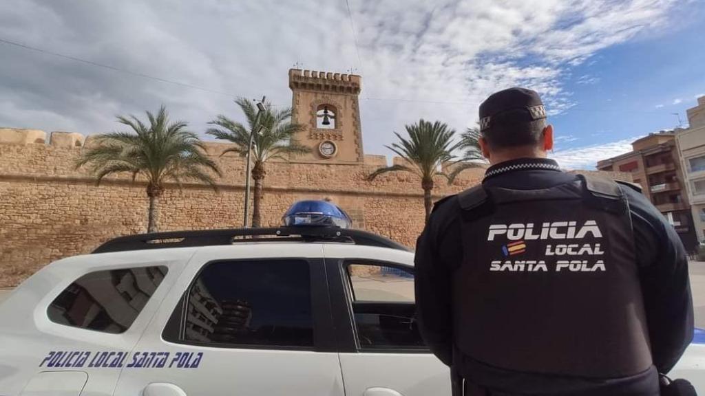 Policía Local de Santa Pola en imagen de archivo.