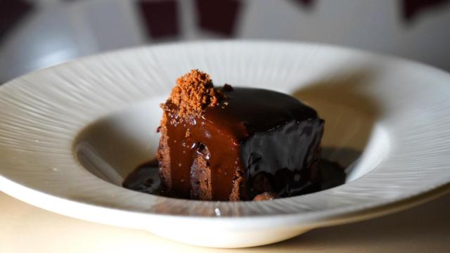 El nuevo brownie del restaurante.