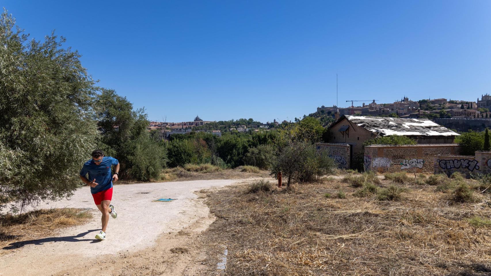 Así se encuentra hoy por hoy el parque de Polvorines de Toledo