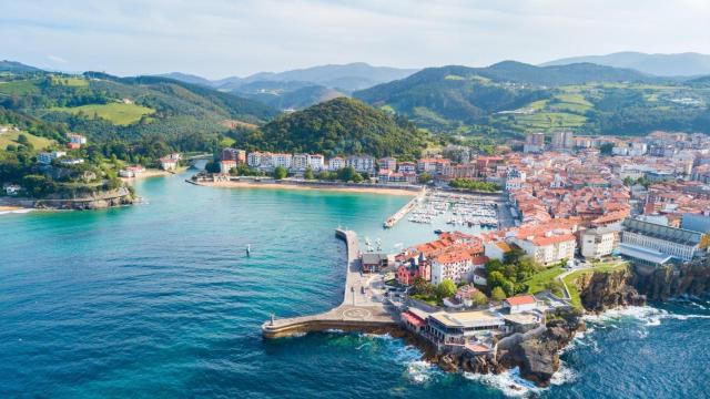 Lekeitio, en la costa de Bizkaia.